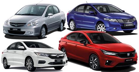 honda city generations malaysia